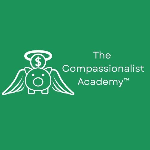 The Compassionalist Academy angel piggy bank Piggy Bank with Wings - Logo